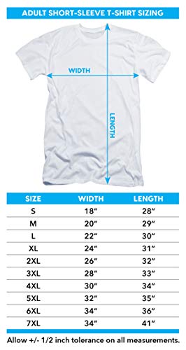 Trevco Men's Columbo Short Sleeve T-Shirt, Navy, Large