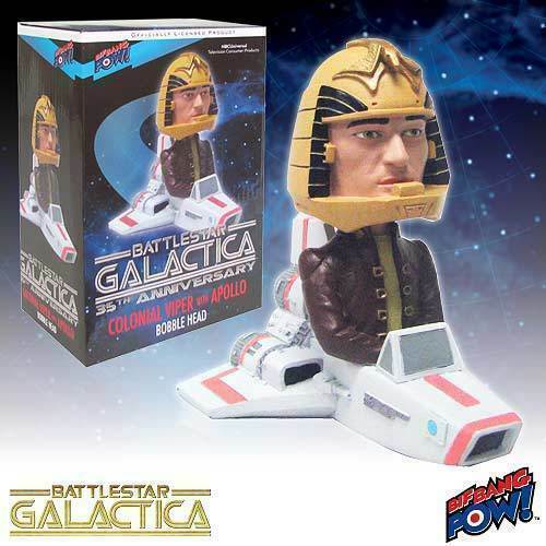 Battlestar Galactica Colonial Viper & Apollo Bobblehead