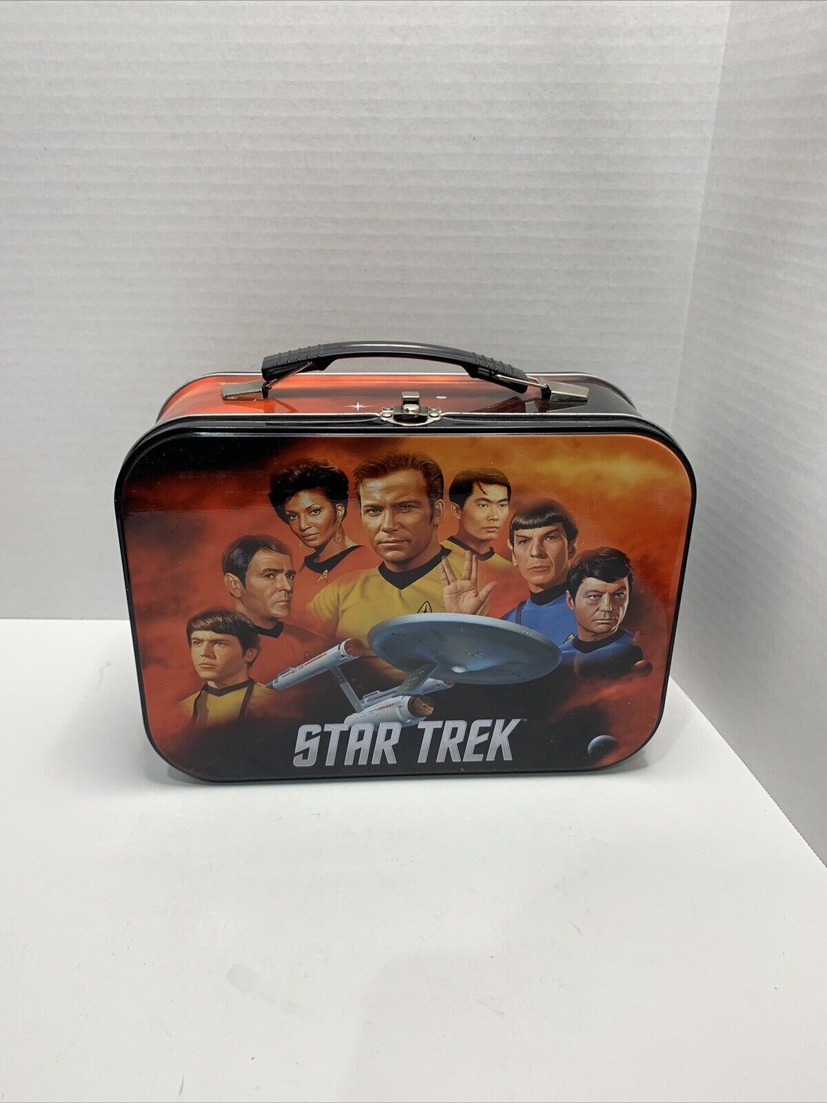 Star Trek Metal Lunch Box: 10” x 7” x 4.5”