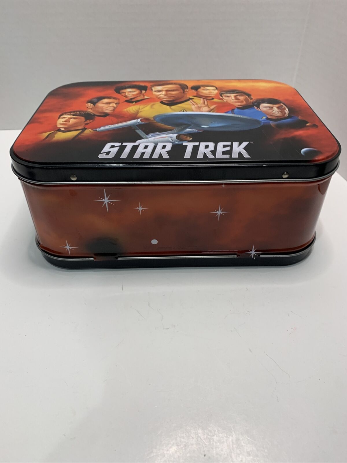 Star Trek Metal Lunch Box: 10” x 7” x 4.5”
