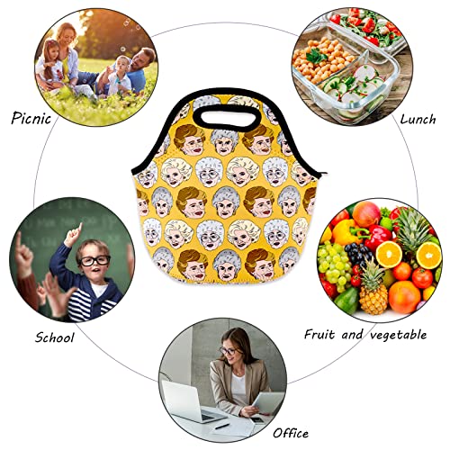 Golden Girls Lunch Bag - Neoprene Insulated Waterproof
