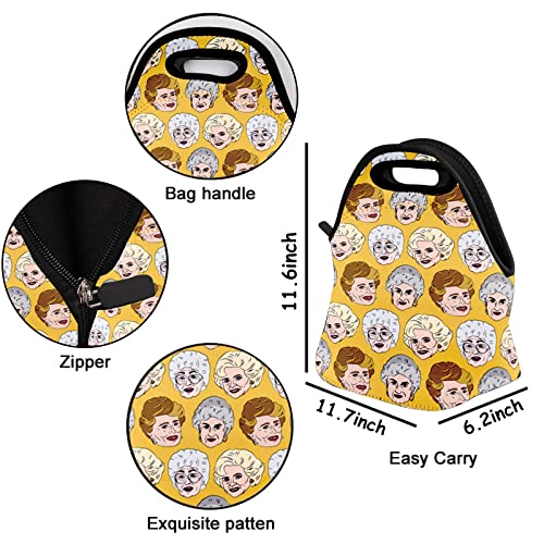 Golden Girls Lunch Bag - Neoprene Insulated Waterproof