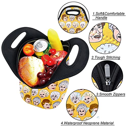 Golden Girls Lunch Bag - Neoprene Insulated Waterproof
