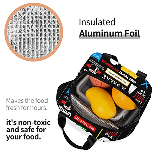 Taiherdail TV Show Lunch Box - Black