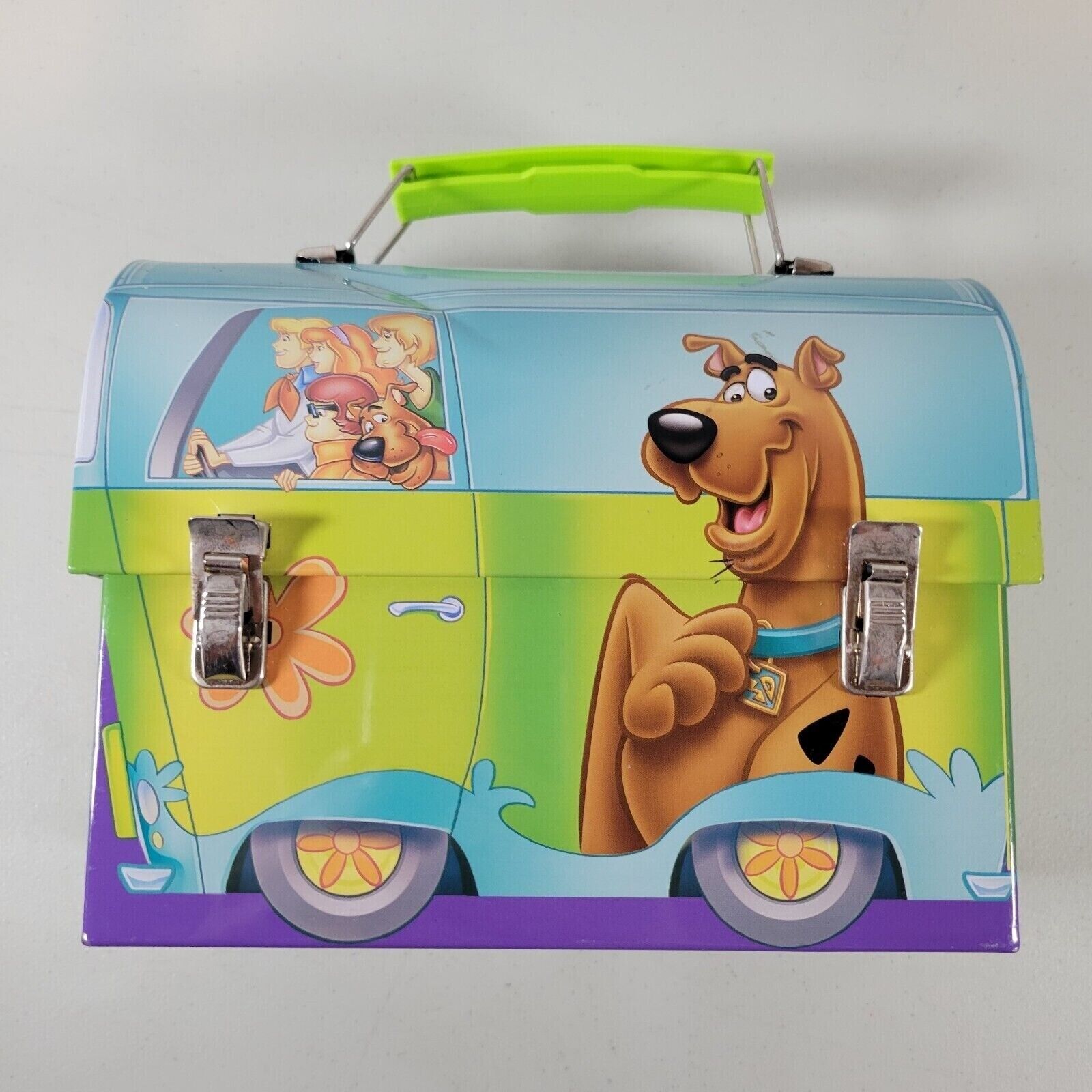 Scooby Doo Tin Lunch Box: 7" x 6" Metal Collectible