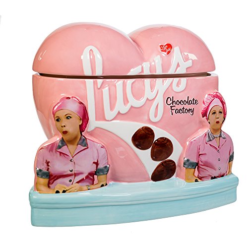 Kurt Adler I Love Lucy Chocolate Factory Cookie Jar
