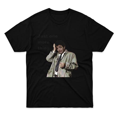 Mens Womens Tshirt Columbo - Just One More Thing Shirts for Men Women Mon Dad Cool