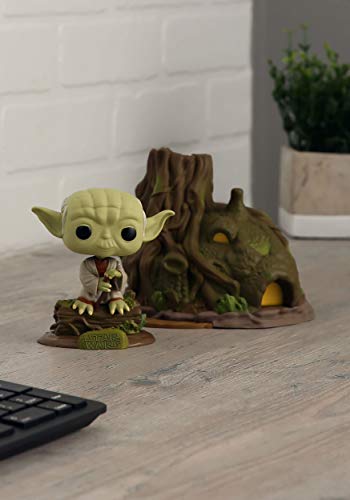 Funko Pop! Town: Star Wars - Yoda's Hut, Multicolor
