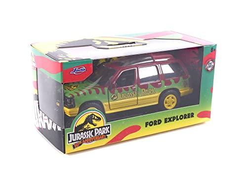 Jada Toys - for Explorer Jurassic Park - 1993-1/32, Green/Red