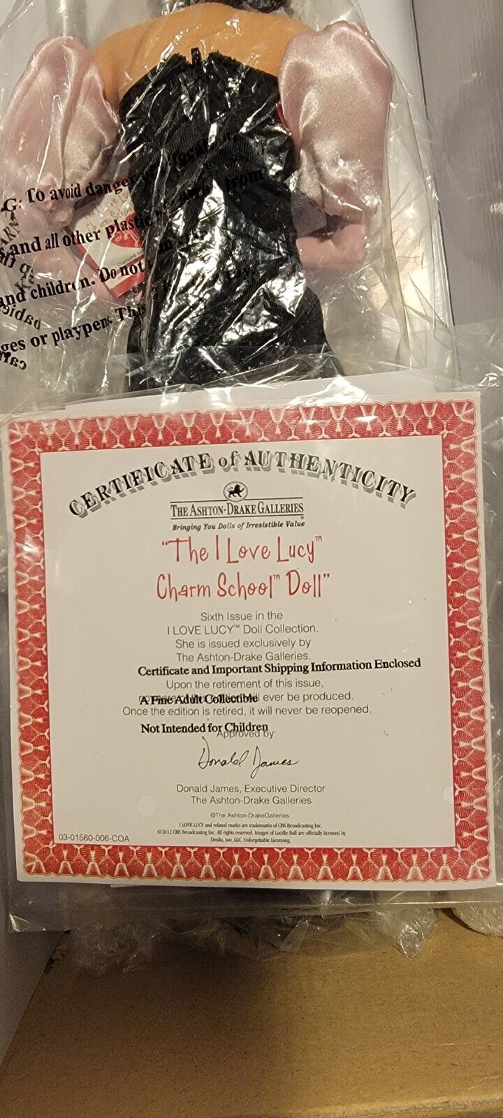 I Love Lucy Charm School Doll