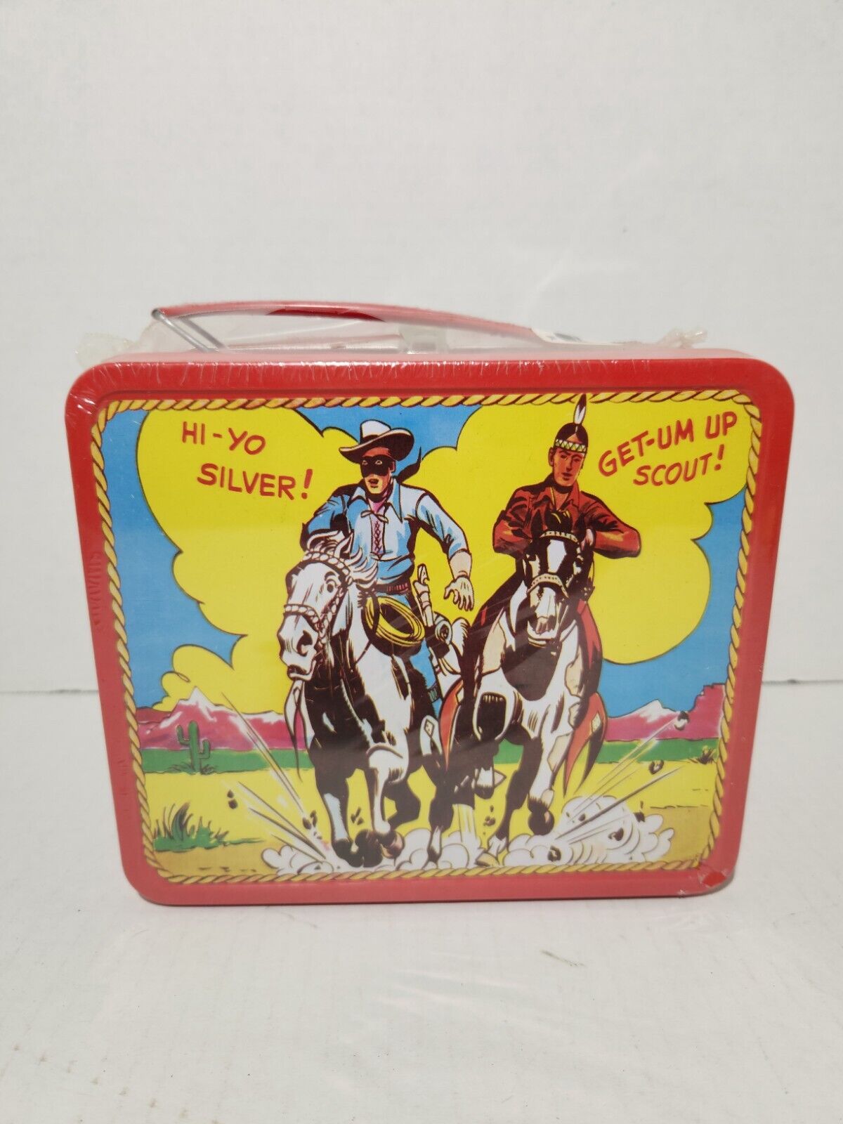 Lone Ranger Lunch Box Reproduction – Vintage Collectible