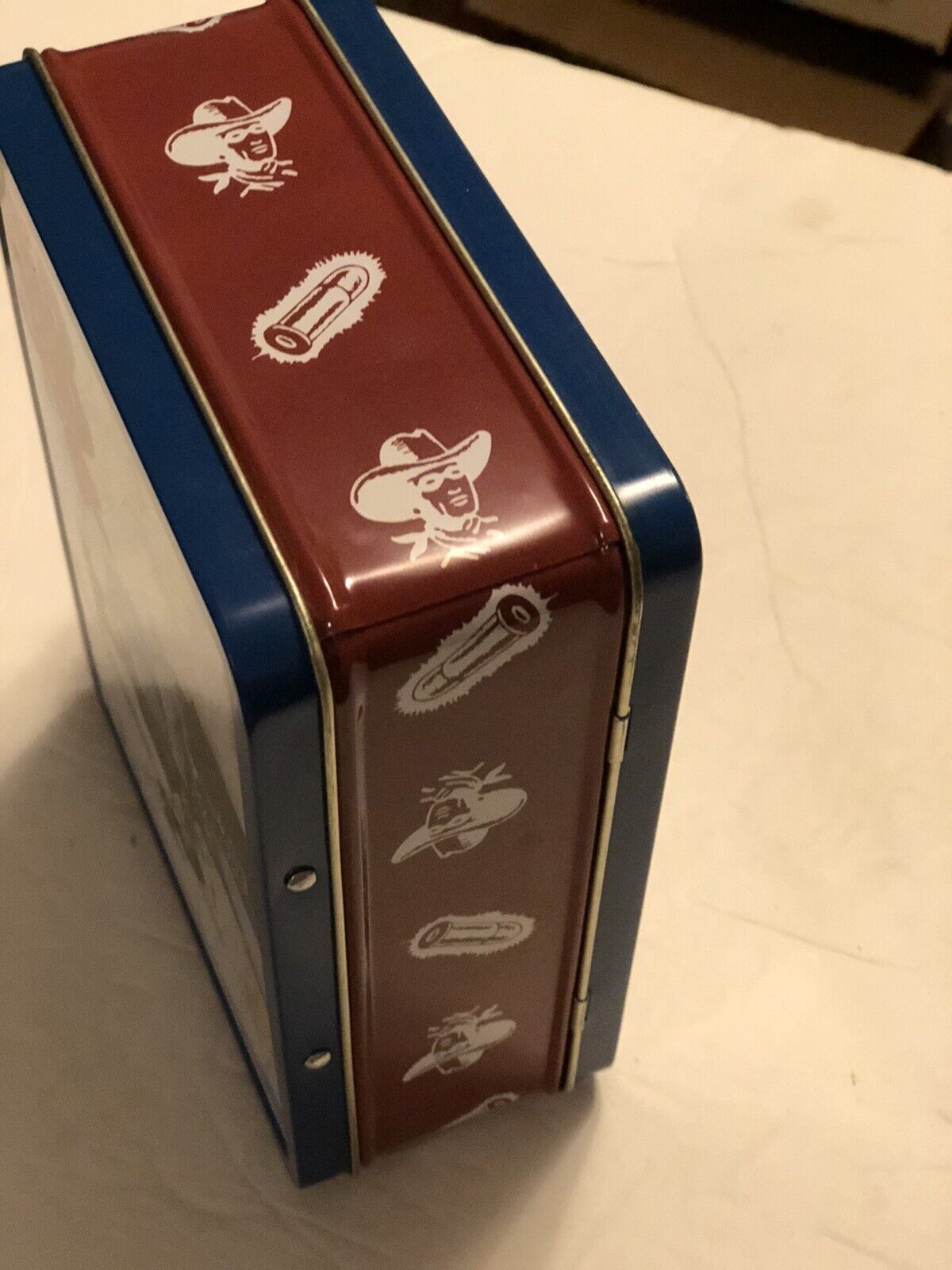Classic Lone Ranger Metal Lunchbox with Handle - Tin Box