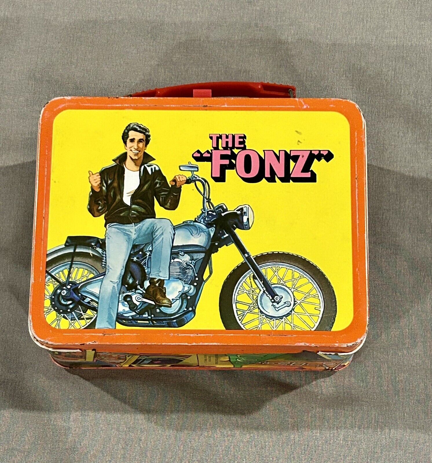 Vintage Fonzie Happy Days Lunchbox Collectible