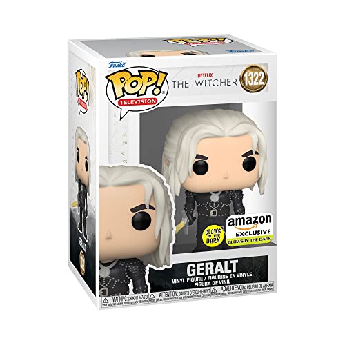 Funko Pop! TV: Netflix - The Witcher - Geralt+ (Glow in The Dark), Exclusive