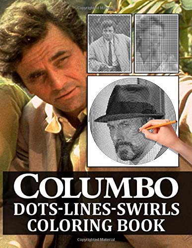 Columbo Dots Lines Swirls Coloring Book