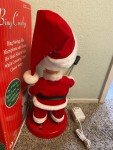 🐞 VTG 2002 BING CROSBY Santa Claus GEMMY Pop Culture Singing Animated Figure