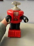 1966 remco lost in space robot RED/BLACK model