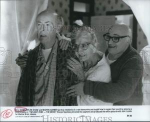1983 Press Photo Actors in scene from Warner Bros. "Twilight Zone - The Movie"