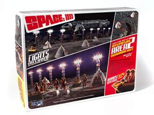 MPC 1:48 Space:1999 Nuclear Waste Area 2 Diorama with Bonus 1:24 Moon Buggy - MPC860