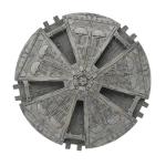 Eaglemoss Batlestar Galactica Ship Collection #5: Baseship (TOS), Grey