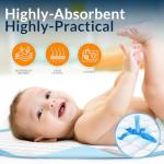 Super Absorbent Disposable Bed Pads - 50 Count