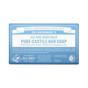 Dr. Bronner's Unscented Pure-Castile Bar Soap