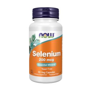 NOW Foods Selenium 200 mcg, 90 Veg Capsules