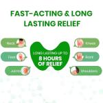 TrustKare Herbal Warming Patches for Pain Relief