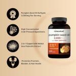 NatureBell Pumpkin Seed Oil with Saw Palmetto 240 Softgels
