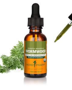 Organic Wormwood Extract for Digestive Support - 1 oz