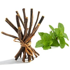 Peppermint Licorice Root Chew Sticks - 4 oz