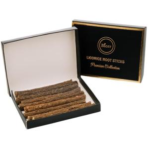 Natural Licorice Root Chew Sticks – 10 Pack