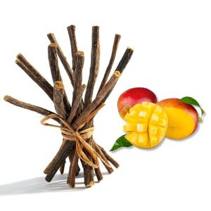 Mango Licorice Root Chew Sticks for Health
