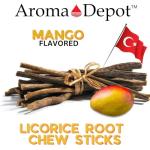 Mango Licorice Root Chew Sticks for Health