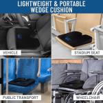 Memory Foam Car Seat Cushion for Tailbone Relief