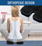 Comfort Memory Foam Seat Cushion for Prostate Health