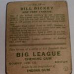 1933 Goudey Bill Dickey Yankees Rookie Card