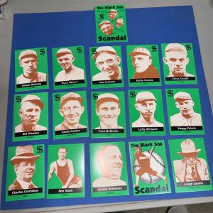 1988 Black Sox Buck Weaver & Kenesaw Landis Card