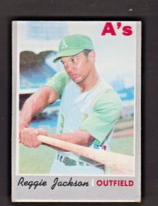 1970 Topps Reggie Jackson HOF Card #140