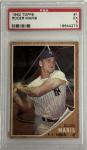 1962 Topps Roger Maris Card PSA 5