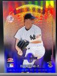 1997 Donruss Greg Maddux David Cone Refractor Card