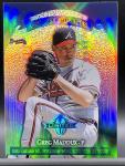 1997 Donruss Greg Maddux David Cone Refractor Card