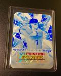 Bobby Witt Jr 1/1 Leaf Vivid Cyan Print Plate