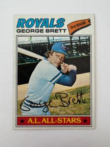 1977 Topps #580 George Brett HOF Kansas City Royals