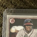 2018 Ronald Acuna Jr. Bowman Prospects Rookie Card