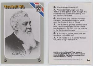 1990 Wit Alexander Cartwright #96 Baseball Card