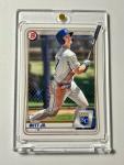 Bobby Witt Jr 2020 Bowman Rookie Card