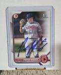 Parker Messick Signed 2022 Bowman Draft Rookie Card