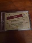 2012 Panini Prime Cuts Ty Cobb Game Worn 23/25