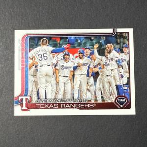2025 Topps Series 2 Texas Rangers Card #593